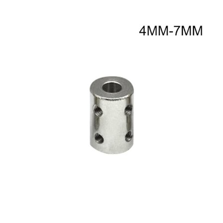 Stålstiv akselkobling 4MM-7MM