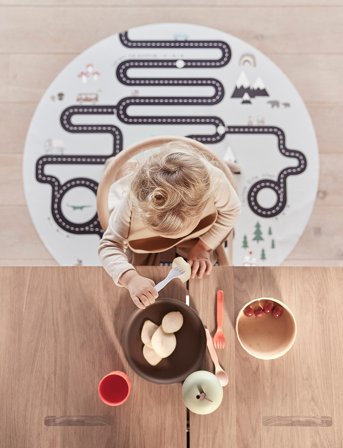 OYOY MINI Adventure Chair & Playmat - Multi/patterned - Ø112X0.1CM x 112