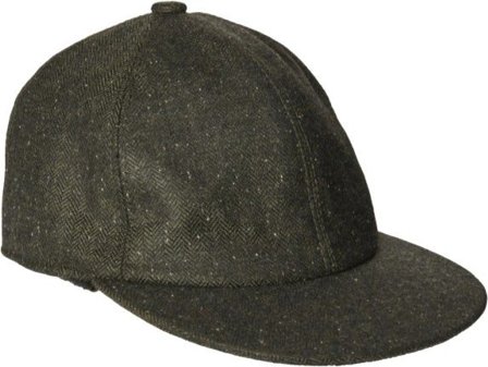 Chevalier Blake Cap Dark Green Harringbone