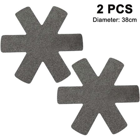 2 stk. gryde- og pandebeskyttere, grydeunderlag / stabelbare pandebeskyttere / pandeunderlag til at beskytte og adskille gryder og pander