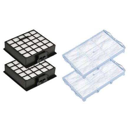 Dammsugardelar (2 st Motorfilter + 2 st HEPA-filter) för BSGL VSZ-serien BSG61831/01 BSGL2MO [DB]