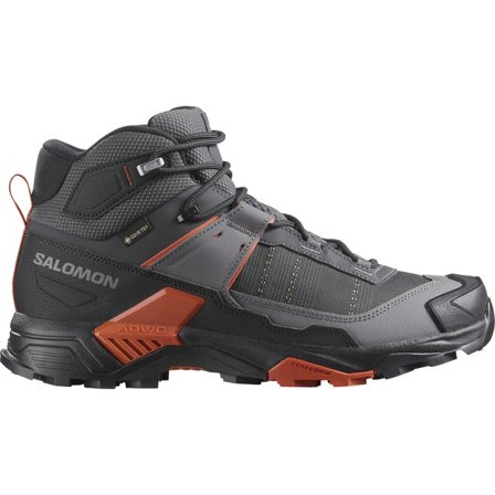 Salomon - Hikingschuhe Herren X Ultra 5 Mid Gore-tex - Asphalt / Castlerock / Burnt Ochre - 40⅔