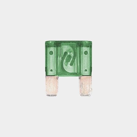 Fladsikring BEP Marine, Maxi, 32 V, 30 A, grøn, 1-pak