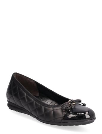 Ballerina Ballerinaskor Ballerinas Svart Gabor