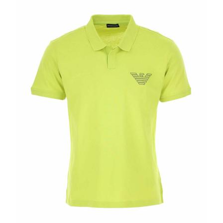 Emporio Armani, Polo T-shirt Groen, Heren, Maat:M,Katoen