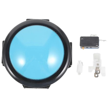 Arcade Trykknap Spilknap Rund Knap Spillemaskine Knap Udskiftning