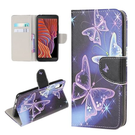 Wonderland Samsung Galaxy Xcover 5 flip kuoret - Perhonen