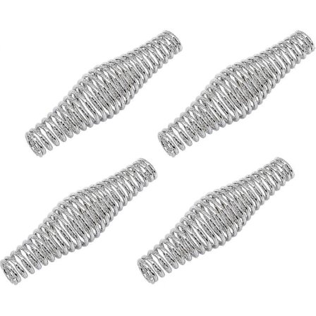 Håndtak i rustfritt stål Fjær Grill Røyker Grill Pit Vedovn, Kraftig Fjær Grill Hånd Erstatning Hjem Peis Tilbehør Grillverktøy