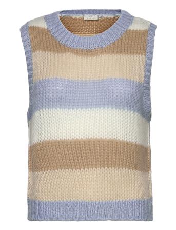 Kamerala Knit Vest Blue Kaffe