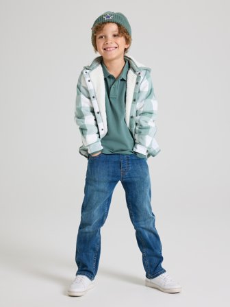 Polarn O. Pyret FRANKIE Jeans Regular fit - 92 - barnkläder - denim