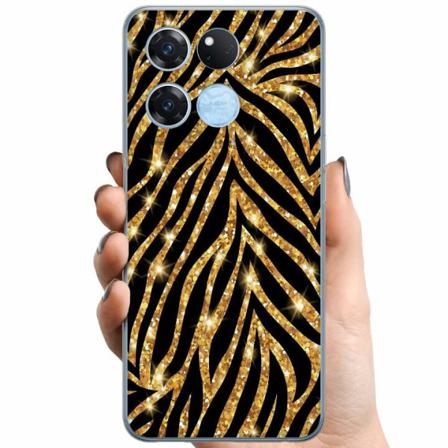 Oneplus Ace Racing Tpu Mobilskal Gold & Glitter