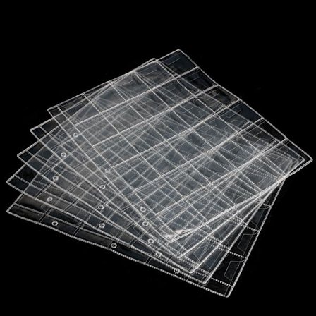 30 lommers møntalbum møntsamlerartikler møntlommer til møntfrimærker og badges