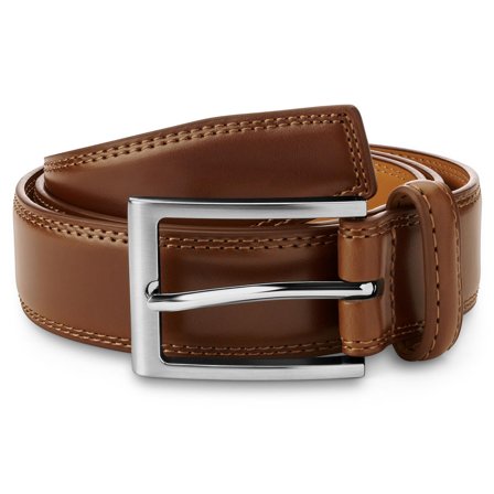 Clarus | Ceinture en similicuir verni marron clair pour hommes - Ceintures en cuir