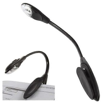 Read easily with our book light - Reading lamp with LED and clip