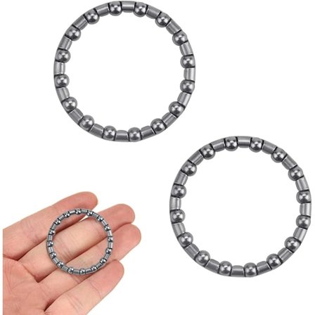 10 stk Metall Styrekuleholder 37mm Lager Anti-Rust Kuleholder Anti-Slitasje MTB Styrelager med 4mm Stålkule for Sykkel DIY Sykkel Fabrikk