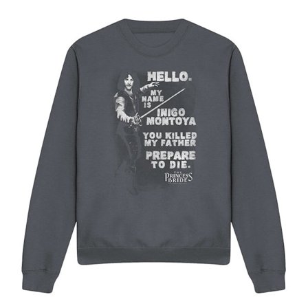 The Princess Bride Unisex Vuxen Hello Again Sweatshirt L Charco