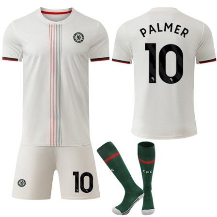 25-26 Chelsea F.C. Bortedrakt NO.10 PALMER Trøyer Barn Voksen Fotballutstyr Med Sokker