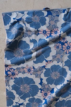 Jotex - Badlakan 90x150 Cm Blå/grön FRIDA - Köp Badlakan hos Jotex