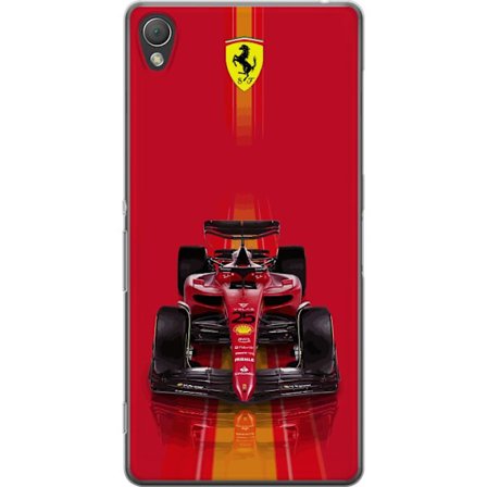 Yhteensopiva Puhelinkuori Sony Sony Xperia Z3 Ferrari Formula 1 -auto ikonisessa punaisessa muotoilussa urheilullisella tarkkuudella