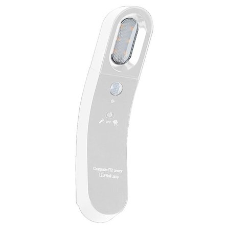 Human Body Sensor Light LED Energibesparende Nattelys Korridor Gang Infrarød Sensor USB Opladning Nattelys