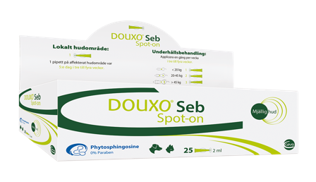 Douxo - S3 Seb Spot-on 25 stk x 2 ml - Hund - Pelspleie Trim- og hundebad - Poter og hudpleie - ZOO.no