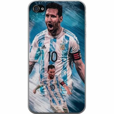 Apple Iphone 4 Genomskinligt Skal Lionel Andrés Messi