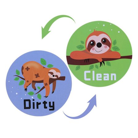 Køleskabsmagneter Opvaskemaskine Magnetisk Sticker 1