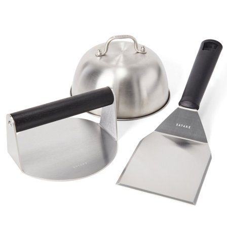 Satake smashburger-sett, rustfritt stål