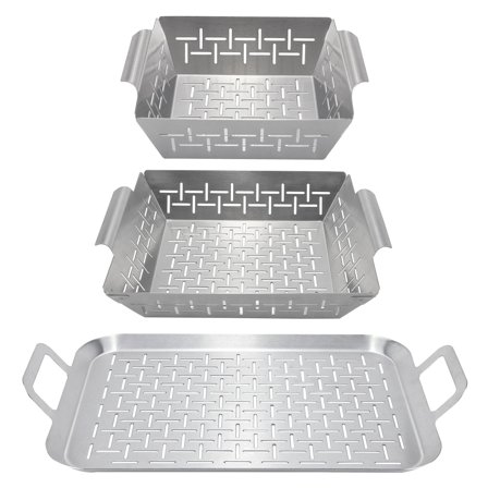 Essentials Grillkurver, 3-pakning