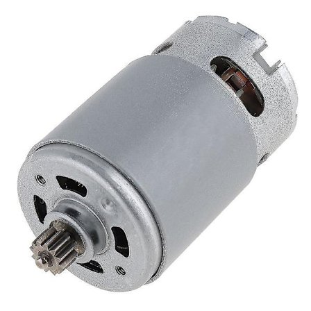 18v 19500 Rpm Dc-motor for elektrisk drill/skrutrekker - Rs550, to-trinns, 11 tenner, høy effekt