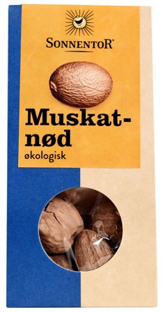 Sonnentor Muskatnød Ø 25 g, Helse & Madvarer, Krydderier, Øvrigt