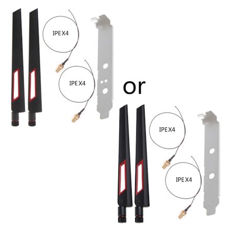 MHF4 till SMA Hona Antenn WiFi-kabel för Intel 7260NGW 7265NGW 8260NGW