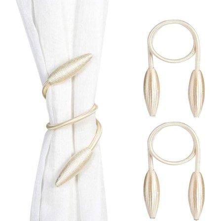 Beige Gardinbinder, Kreative Gardinbindinger, Gardinspenne