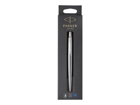 PARKER Jotter Ballpoint Pen Stainless Steel/Chrome Barrel Blue Ink - 1953205