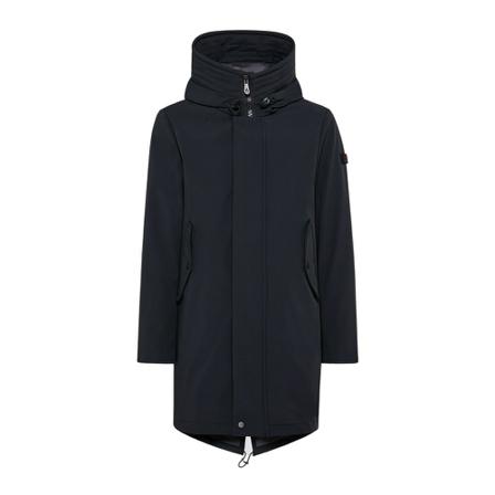 Peuterey, Smooth, triple-layer parka Zwart, Heren, Maat:XS,nylon