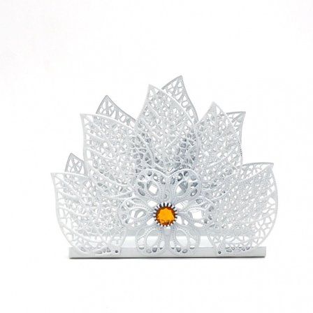 Serviet Holder til Restaurant, Bord Serviet Holder, Serviet Holder kompatibel med Spisebord og Køkken, Moderne Kunst Serviet Holder kompatibel med 