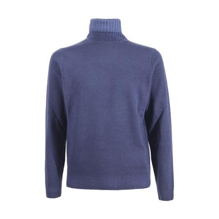 Malo Turtleneck blå, Herr Stickade tröjor, Herr, Storlek: M