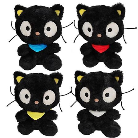 Chococat plysj - Sanrio plysjleke Blue scarf cat