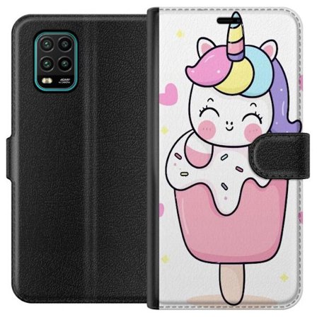 Plånboksfodral till Xiaomi Mi 10 Lite 5G med Glad enhörning
