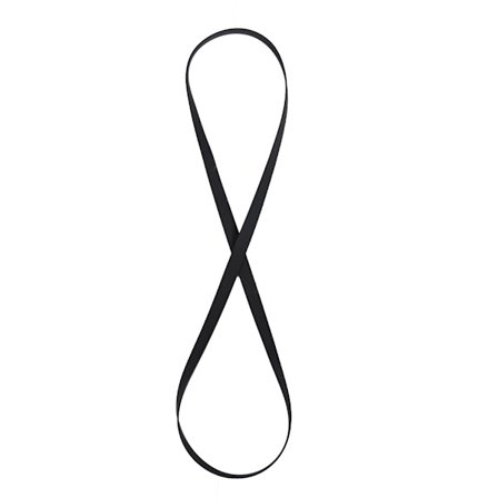 Elastisk gummirem til pladespiller 200 mm