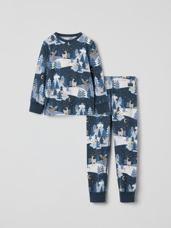 Polarn O. Pyret - Winter pyjamas - 134|140 - Childrenswear - blue