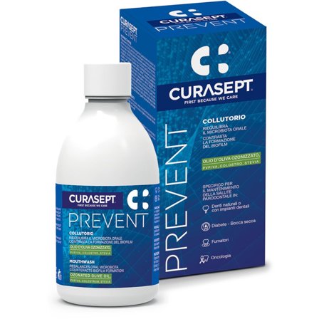 Curasept Prevent Collutorio 300ml - Protezione Completa Gengive