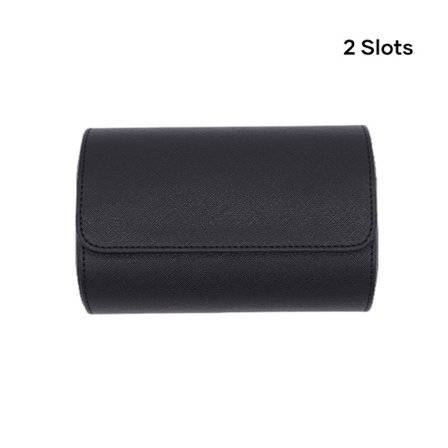Watch Roll Case Läder Watch Roll Box Watch Roll Organizer för män