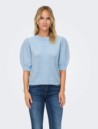 ONLY Onlrica Life 2/4 Pullover Knt Noos - Blue - M
