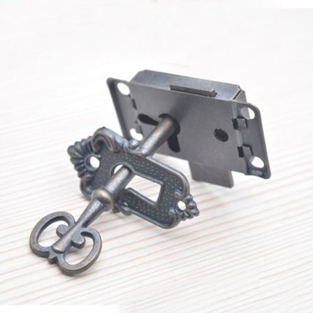 2stk Skuff Kamlås Dørlås Sylinder Skap Hengelås