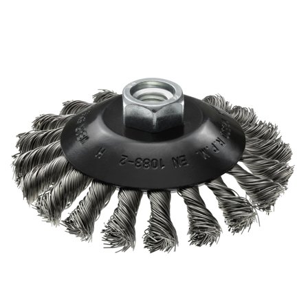 Ironside 103204 Axialborste 115x0,5 mm, virad rostfri ståltråd, Maskintillbehör & förbrukning