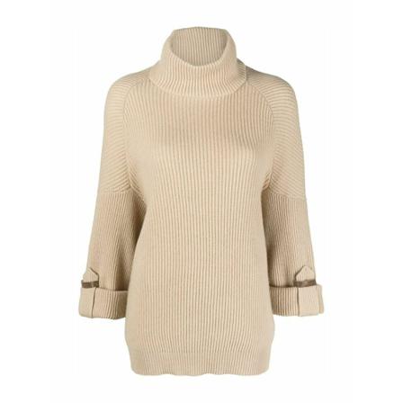 Brunello Cucinelli Turtlenecks inbo, Dame Rullekraver