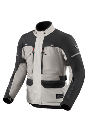 Motorjas REV'IT! Outback 5 H2O Zilver/Zwart XL