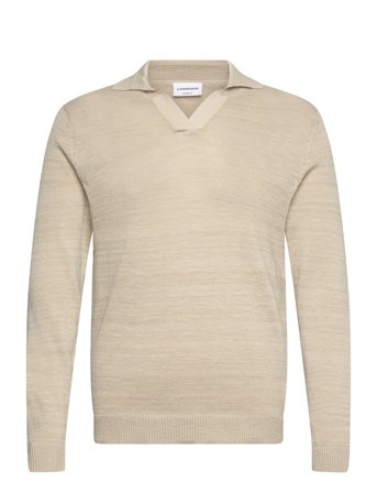 Lindbergh | Casual L/S V-Neck Polo Knit | XXL