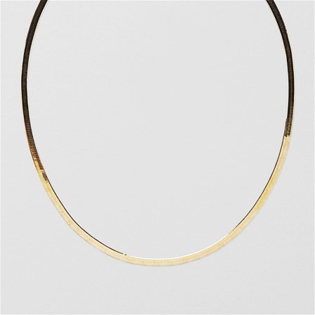 Herringbone Necklace (M) 45 cm